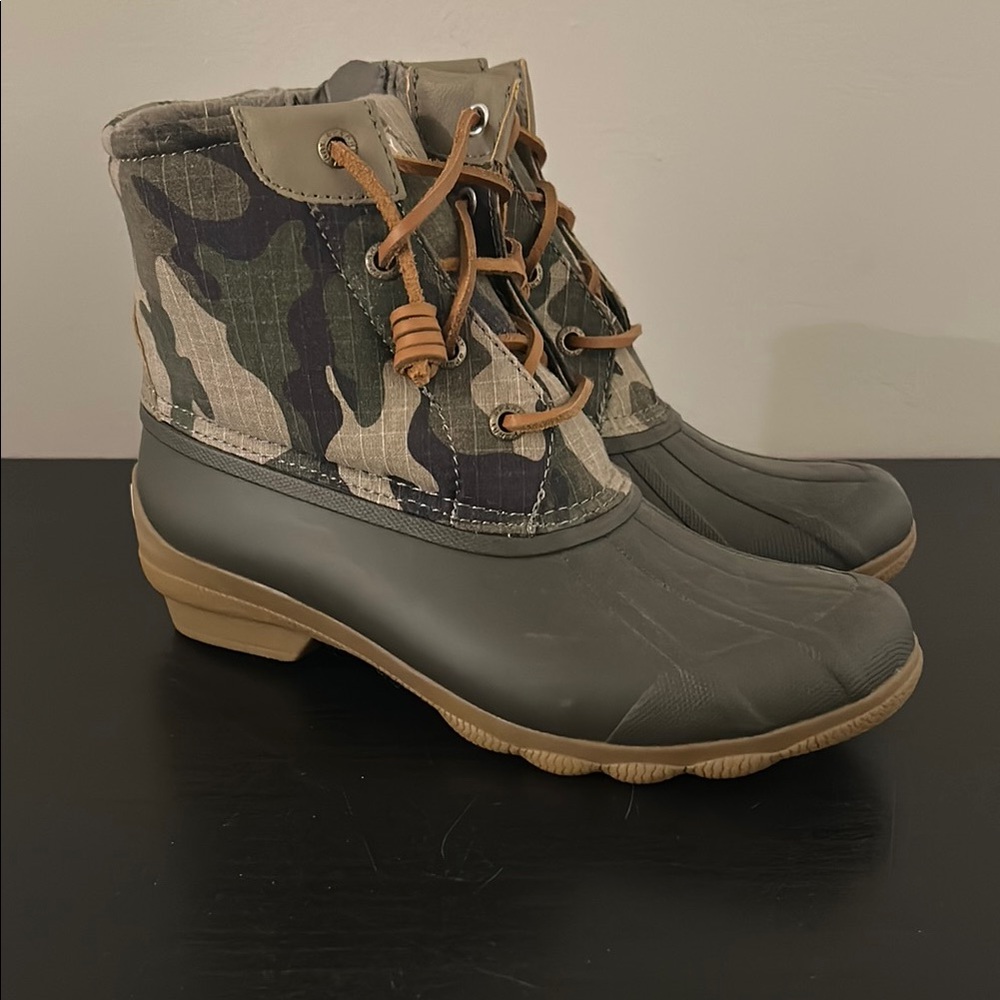Sperry Camo Rain Boots